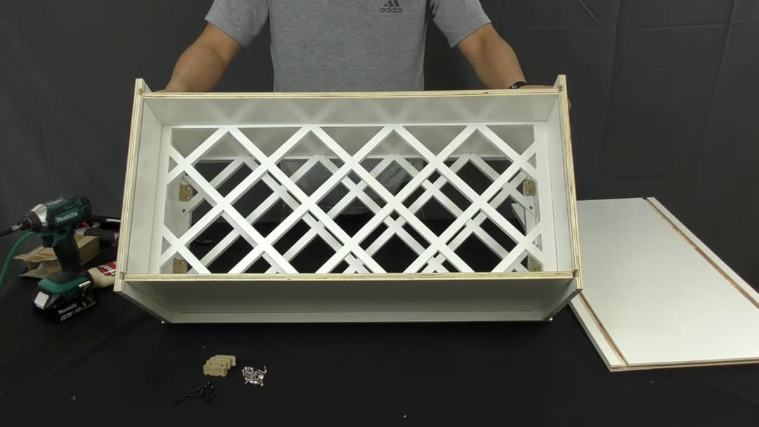 How to assemble a Wine Rack Cabinet