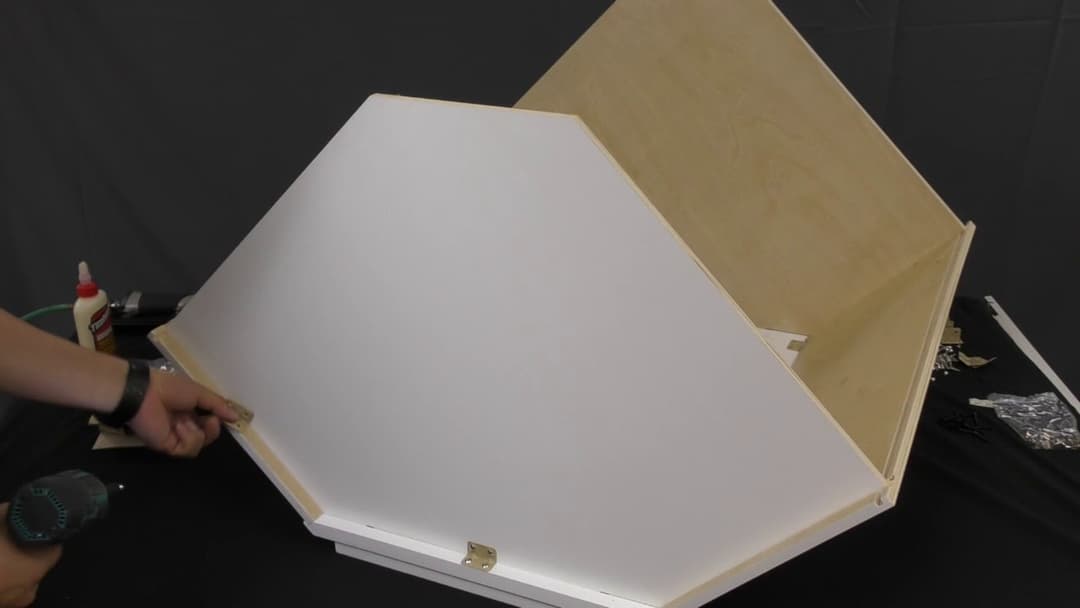 How to assemble a Wall Diagonal Cabinet