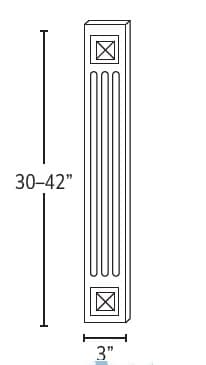 Vista White Shaker - A42WF