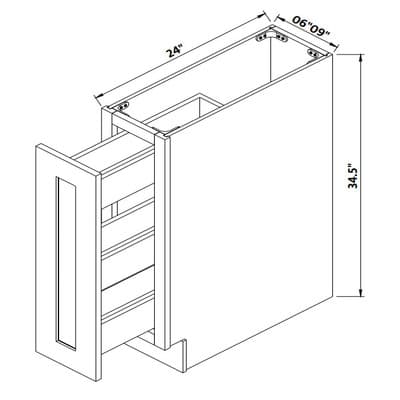 Contemporary Dove White - B06SR