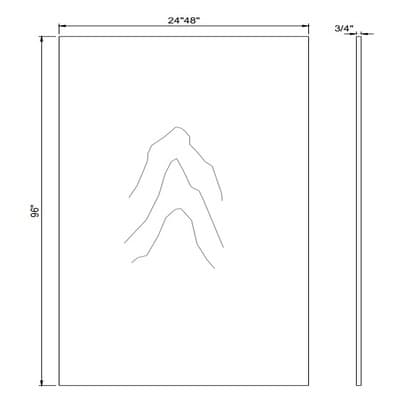 Contemporary Dove White - BP4896.75