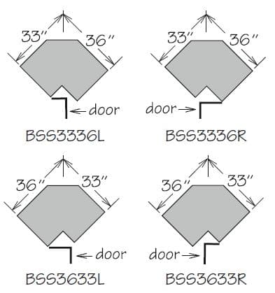 Waypoint Painted Glaze - BSS3633 WD