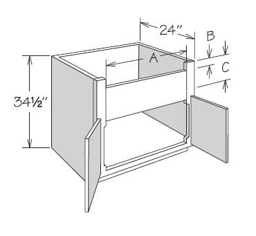 Painted Steel 90 - DSB36 BUTT