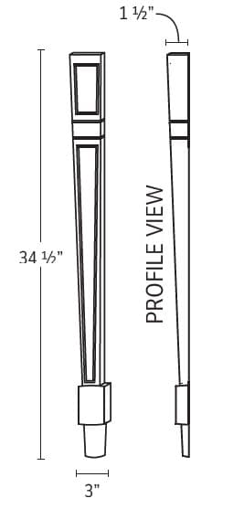 Pepper Shaker - LEG82