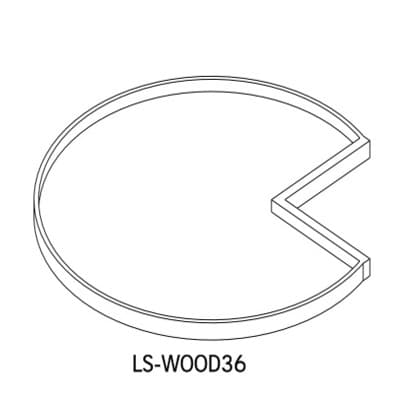 Gold Shaker Oak - LS-WOOD36