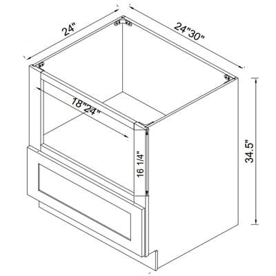 Gold Shaker Charcoal - MB30