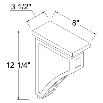 Gold Shaker White - MCB
