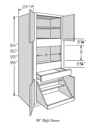 Waypoint Painted Glaze - OVS3393 BUTT 1DWR CCBPPO