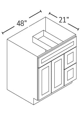 Homestead Oak Shaker - S4821B12D
