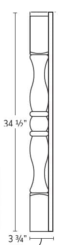 Homestead Oak Shaker - TP3