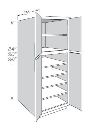 Painted Steel 90 - UT2424 X 90 AS BUTT