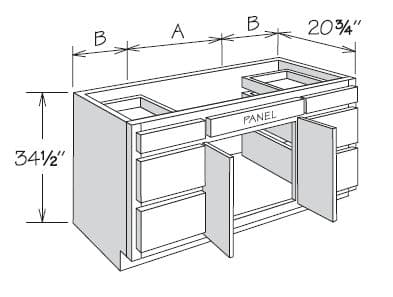 Waypoint Maple - VSDB6034HD BK BUTT