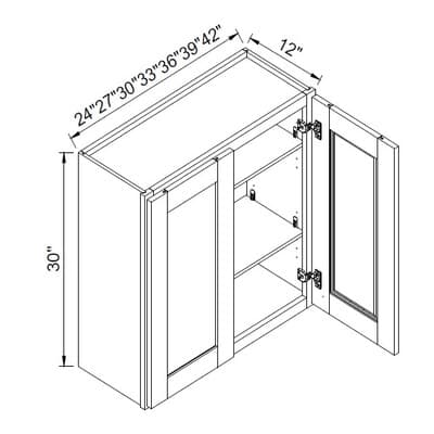Gold Shaker Charcoal - W2730