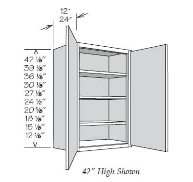 Waypoint Painted Glaze - W3724 X 24 DP BUTT