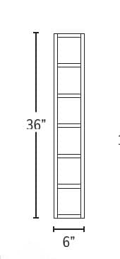 Vista White Shaker - WC636