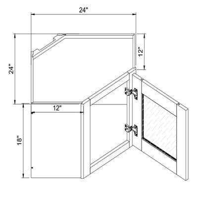 Contemporary Tuscan Green - WDC2418GD